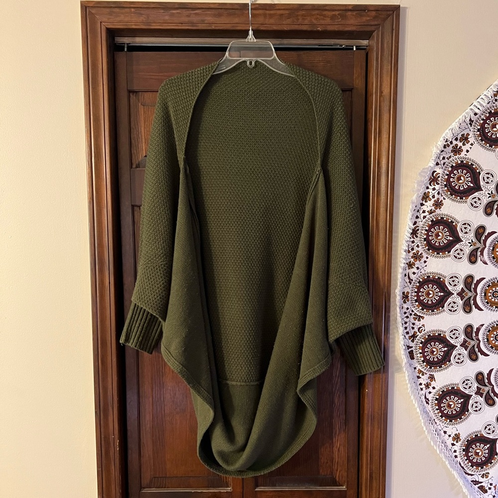 Army Green Cardigan